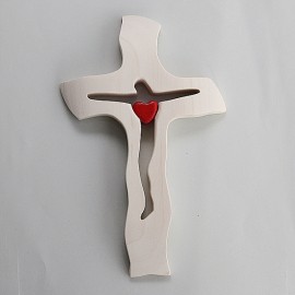 Svadobný kríž 28x18 cm prírodný A 12